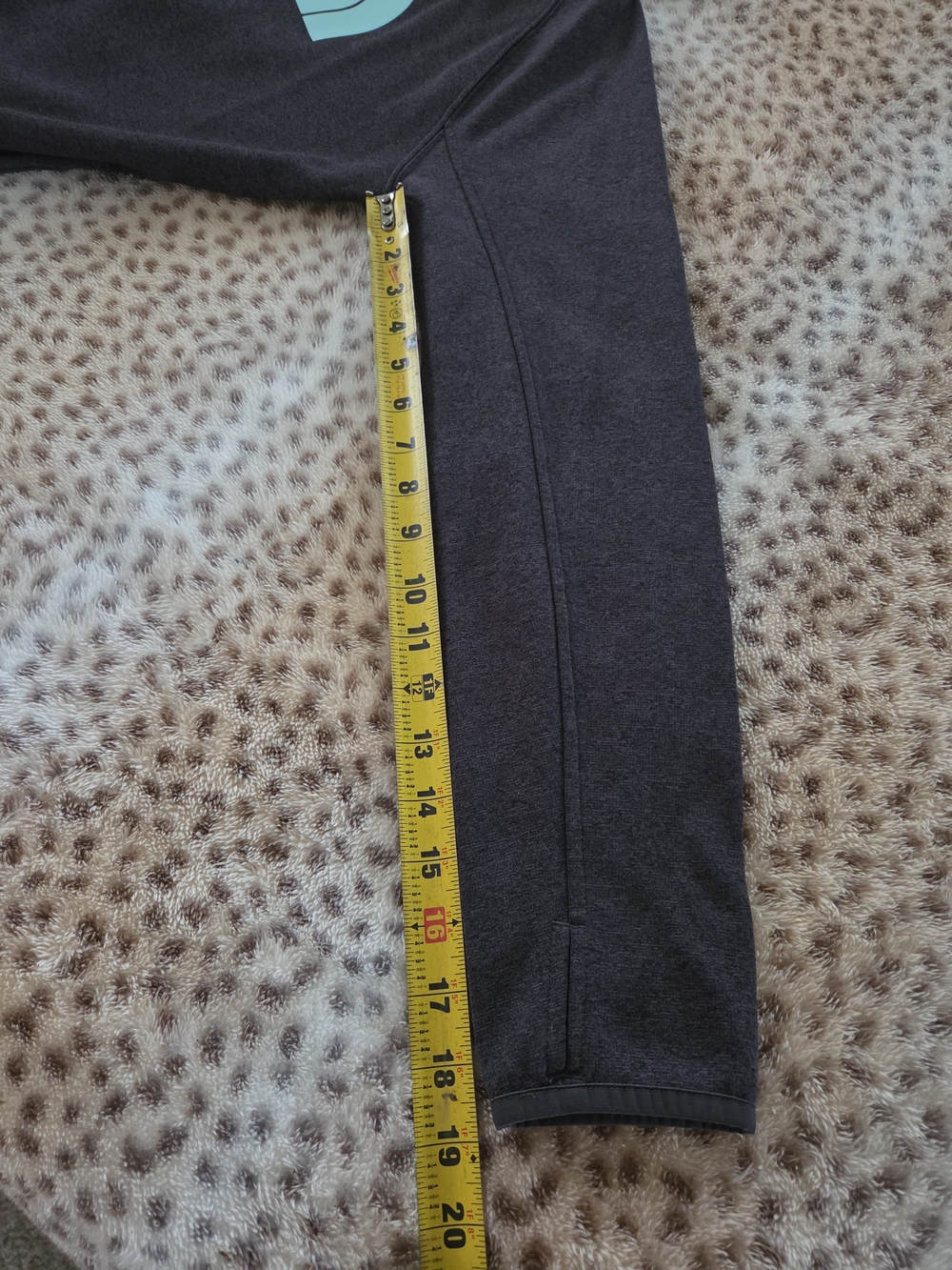 The North Face Charcoal Hoodie with Aqua Logo - Picture 8 of 10